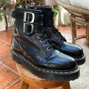 Unisex Doc Marten 1460 Moto Boots